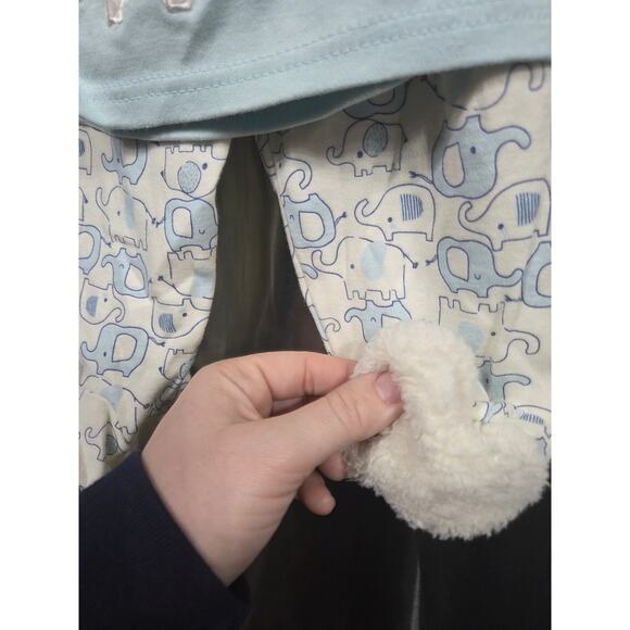 "Mommy Loves Me" Blue Elephant Oufit - Little Beginnings - 6-9mo - Picture 5 of 5